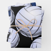 Volleyball Wrapping Paper Geschenkpapier Set (Beispiel)