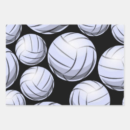 Volleyball Wrapping Paper Geschenkpapier Set