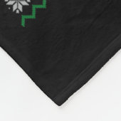 Volleyball Xmas Tree Lighting Ugly Christmas Sweat Fleecedecke (Ecke)