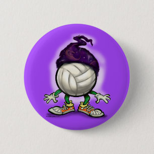 Volleyball-Zauberer Button