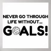 VOLLEYBALL-ZIELE POSTER (Vorne)