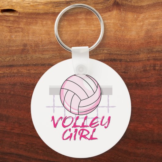 Volleyballdesign Schlüsselanhänger (Vorderseite)