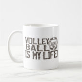 Volleyballfelsen Kaffeetasse (Links)
