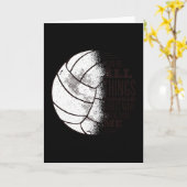 Volleyballgelenk Karte (Gelbe Blume)