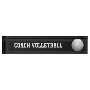 Volleyballgewohnheitsnummernschild Namensplakette