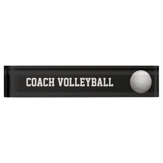 Volleyballgewohnheitsnummernschild Namensplakette (Vorderseite)