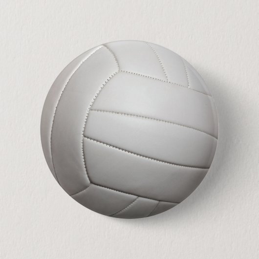 Volleyballknopf Button (Vorderseite)
