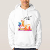 Volleyballleben Hoodie (Vorderseite)