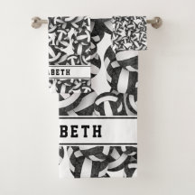 Volleyballmädchen benennen sportliche Schwarz-weiß