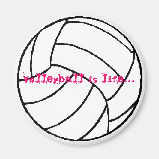 Volleyballmag. Magnet (Vorne)