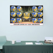 Volleyballmannschaft Banner (Messeveranstaltung)