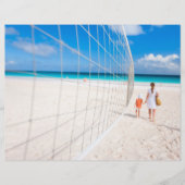 Volleyballnetz Flyer (Vorne)