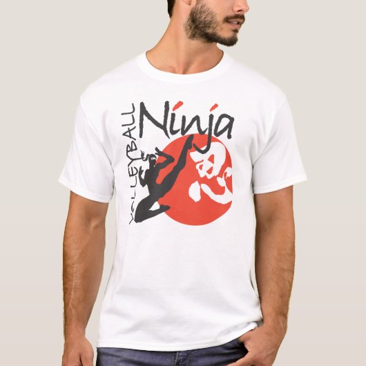 VolleyballNinja T-Shirt (Vorderseite)