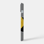 Volleyballregeln | Initialen iPhone 15 Hülle (Linke Seite)