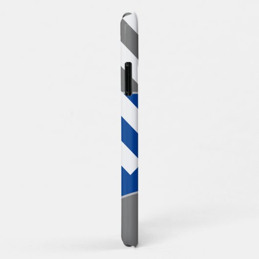 Volleyballregeln | Initials Deep Blue Case-Mate iPhone Hülle (Hinten/Rechts)