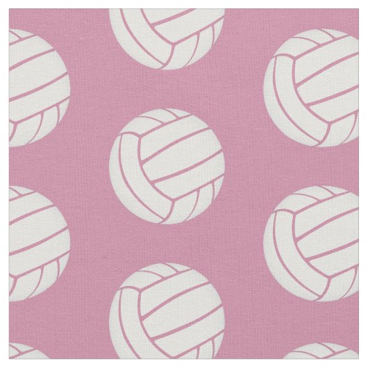 Volleyballs in rosa oder in beliebiger Farbe Stoff (Nahaufnahme)