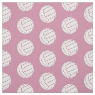 Volleyballs in rosa oder in beliebiger Farbe Stoff