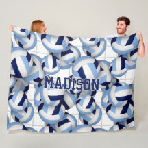 Volleyballs Muster w net bkgrd navvt lt blau