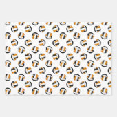 Volleyballs Set von 3 Geschenkpapier Set (Vorderseite 3)