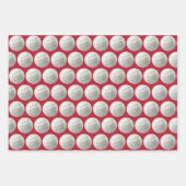 Volleyballs Sport Design Wrapping Paper Set Geschenkpapier Set (Vorderseite 3)