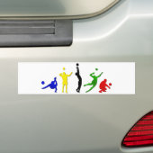 Volleyballspiele Autoaufkleber (Auf Auto)