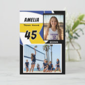 Volleyballspieler 2 Foto Memory Mate (Stehend Vorderseite)
