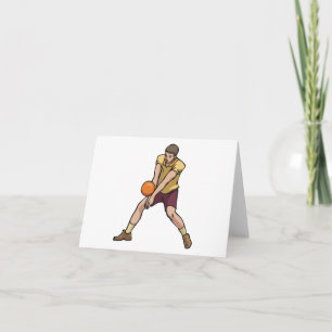 Volleyballspieler Dankeskarte