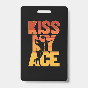 Volleyballspieler Kiss My Ace Ausweis