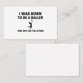 Volleyballspieler Visitenkarte (Vorne/Hinten)