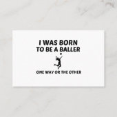 Volleyballspieler Visitenkarte (Vorderseite)