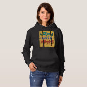 Volleyballteam Live-Liebe Hoodie (Vorne ganz)