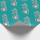 Volleyballthema-Packpapier Geschenkpapier (Ecke)