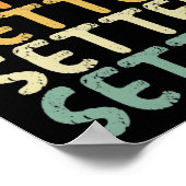 Volleyballtretron Poster (Ecke)