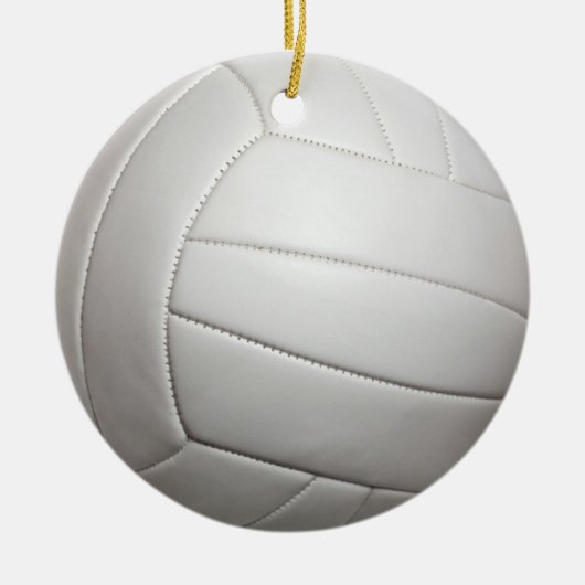 Volleyballverzierung Keramikornament (Vorne)