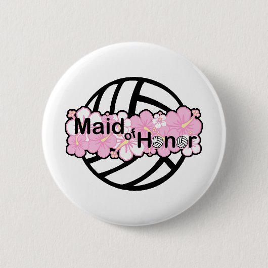 VolleyBride Trauzeugin Button (Vorderseite)