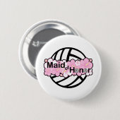 VolleyBride Trauzeugin Button (Vorne & Hinten)