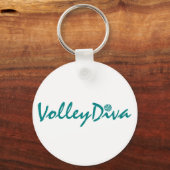 VolleyChick Diva Schlüsselanhänger (Vorderseite)