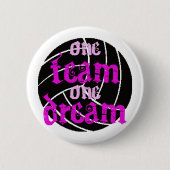 VolleyChick eins Button (Vorderseite)