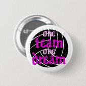 VolleyChick eins Button (Vorne & Hinten)