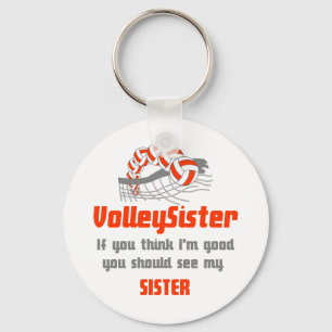 VolleyChick Familie sollten Sie Schlüsselanhänger
