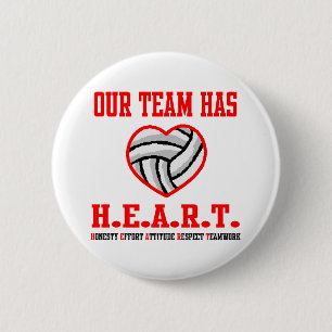 VolleyChick Herz Button