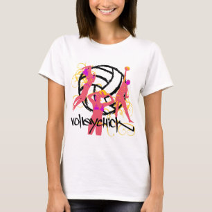 VolleyChick knapp T-Shirt