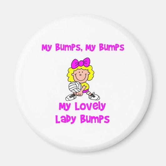 VolleyChick My Bumps Magnet (Vorne)