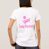 VolleyChick-Prinzessin T-Shirt (Rückseite)