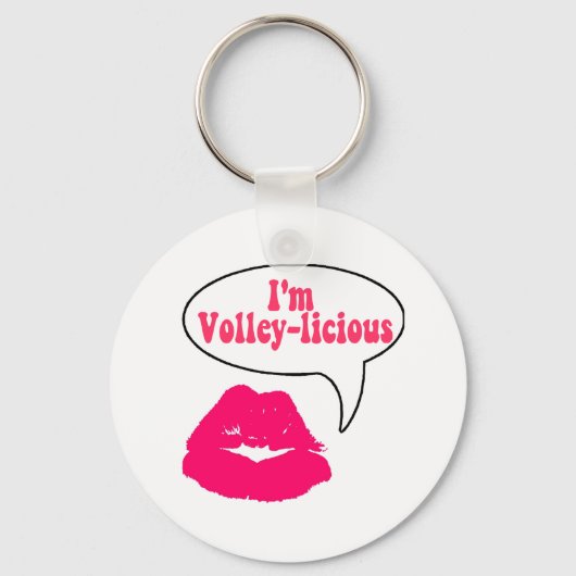 VolleyChick Volley-licious Schlüsselanhänger (Vorderseite)
