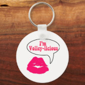 VolleyChick Volley-licious Schlüsselanhänger (Vorderseite)