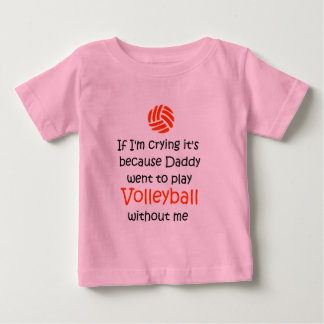 VolleyChick VolleyBaby Cry Baby T-shirt