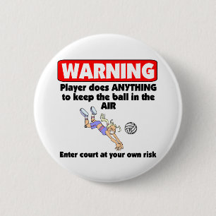VolleyChick Warnung Button