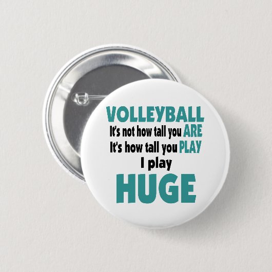 VolleyChicks enorm Button (Vorne & Hinten)
