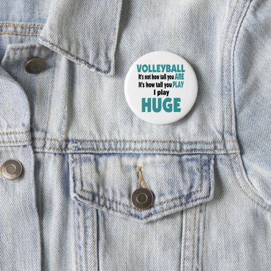 VolleyChicks enorm Button (Beispiel)